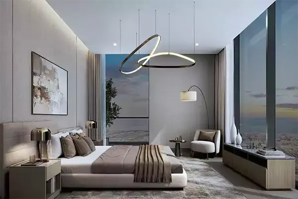 Master Bedroom with Panoramic Views